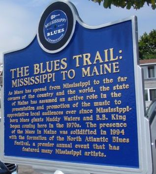 The North Atlantic Blues Festival is one of the reasons Maine was honored with a Mississippi Blues Trail marker. Courtesy of North Atlantic Blues Fest