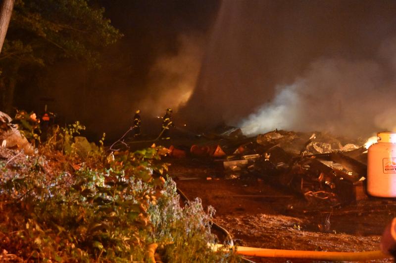 Overnight Waldoboro Barn Fire Keeps Firefighters Busy Penbay Pilot