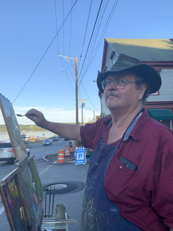 Northport’s Ian Bruce. SUSAN JOHNS/Wiscasset Newspaper