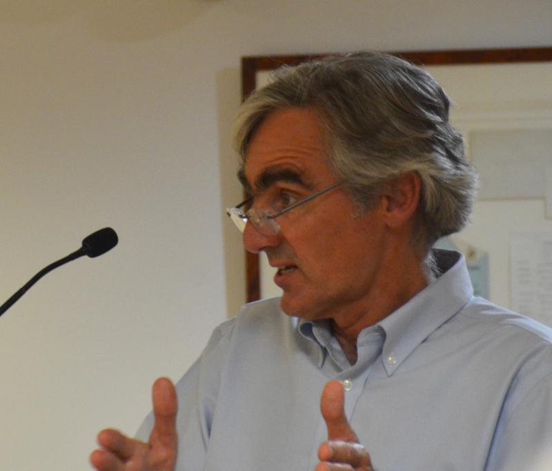 Rockport resident John Priestley. (Photo by Lynda Clancy)