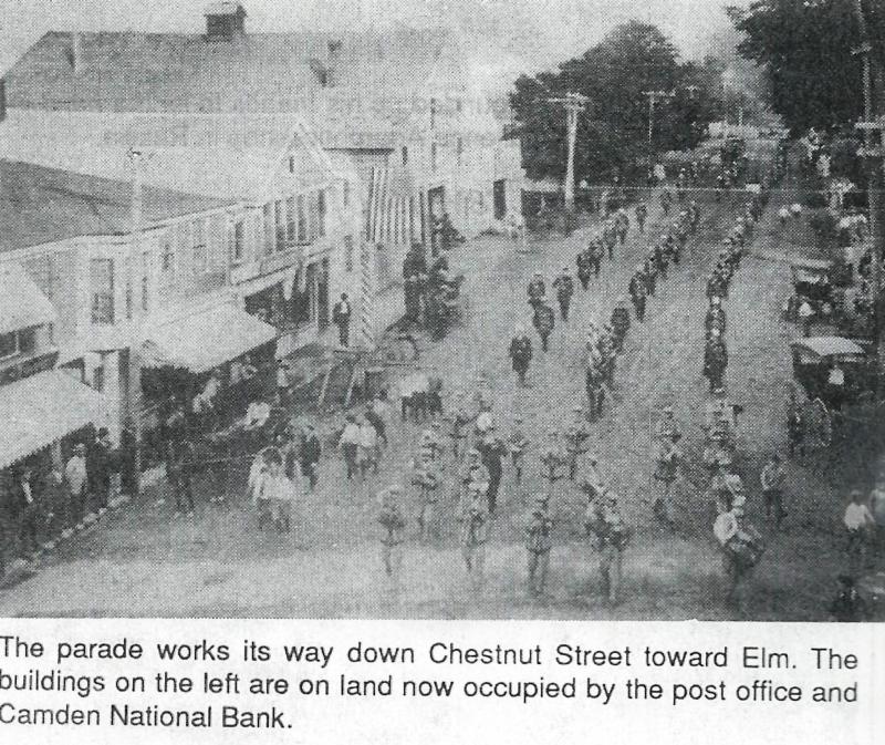 A parade honoring William Conway. (Image courtesy Barbara F. Dyer)