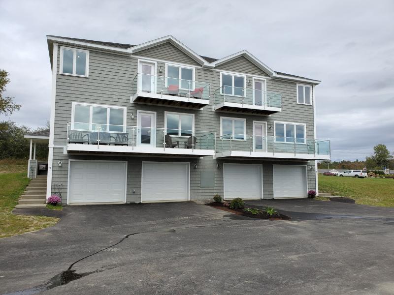 The frontal view of Units 5, on the right, and 7. (Courtesy Dave Giroux)