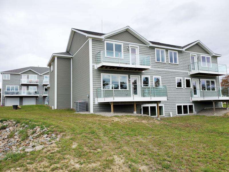 A view of both the constructed duplexes. (Courtesy Dave Giroux)