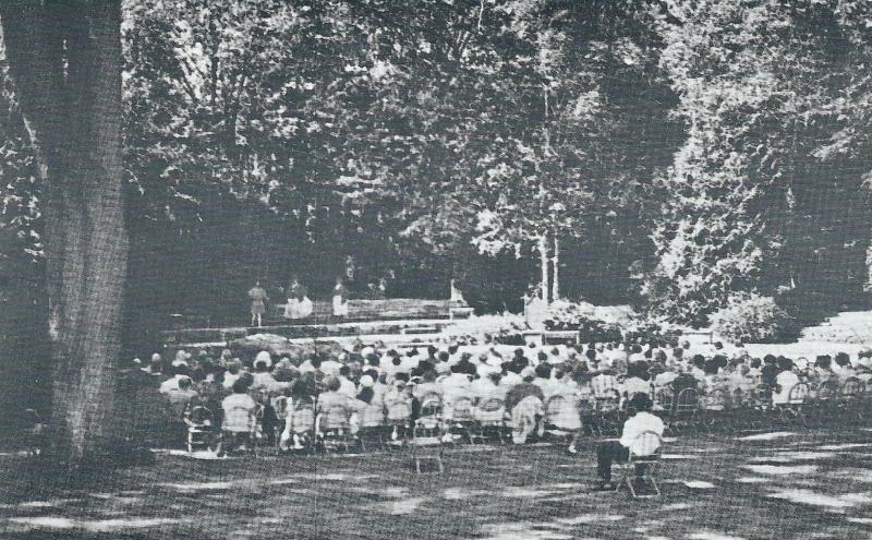 A Shakespeare production performed at the Camden Amphitheatre. (Photo courtesy Barbara Dyer)