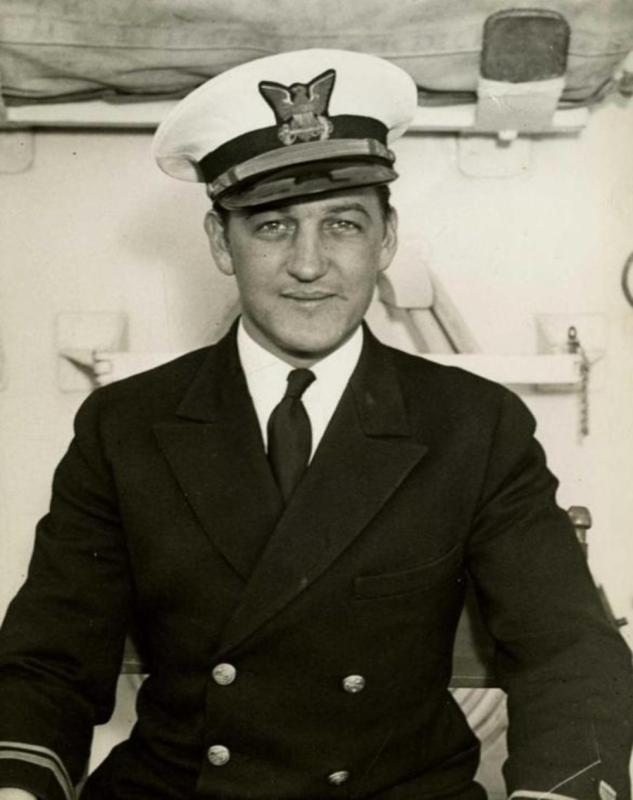 Lt. James Crotty. Photo courtesy of the MacArthur Memorial Library, Norfolk, Virginia.