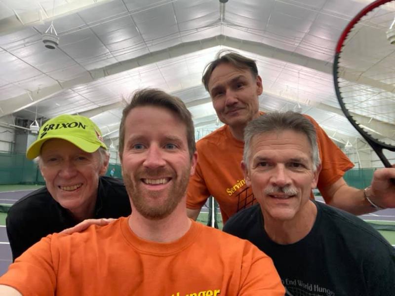 Participants from the Serving to End World Hunger event. (Courtesy Seth Meyer)