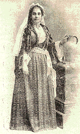 Syrian Lebanese woman (Photo courtesy Barbara F. Dyer)