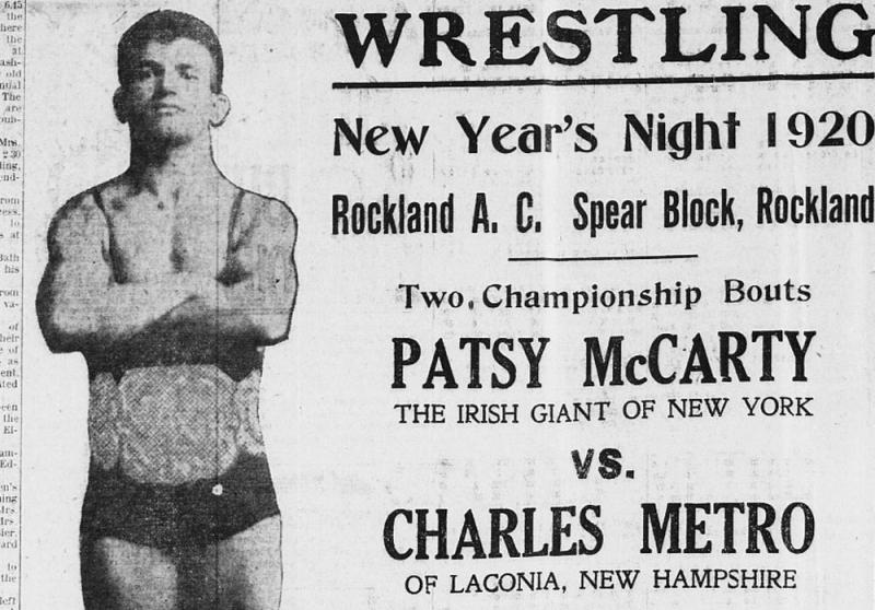 The big happening on New Year’s Eve in 1919. Screenshot courtesy The Courier-Gazette, Dec. 30 1919