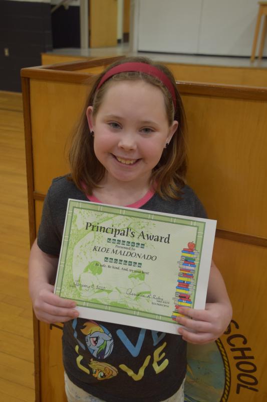 Kloe Maldonado. (Photo courtesy Thomaston Grammar School)