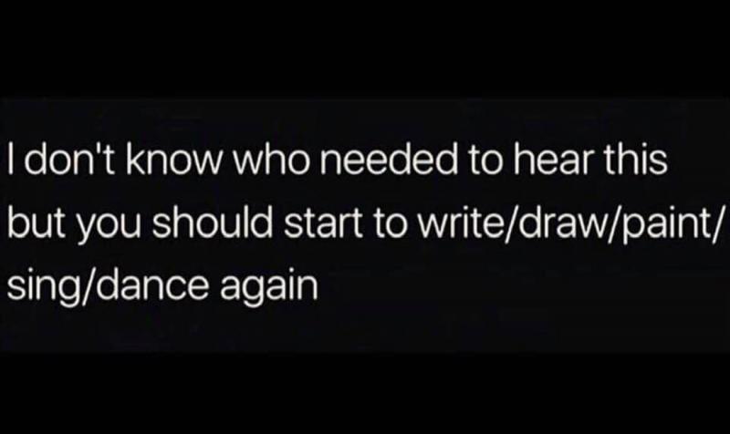 A post from Belfast Creative Coalition reminding you that 2020 is the time to get crackin’ creatively, that is.
