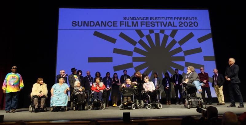 The Sundance stage, Jan. 23, 2020. (Photo courtesy Julia Schulz0)