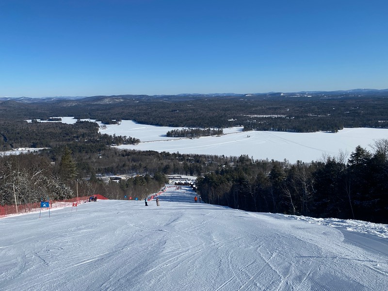 The scene of the alpine skiing state championships. (Courtesy Mike Smith)
