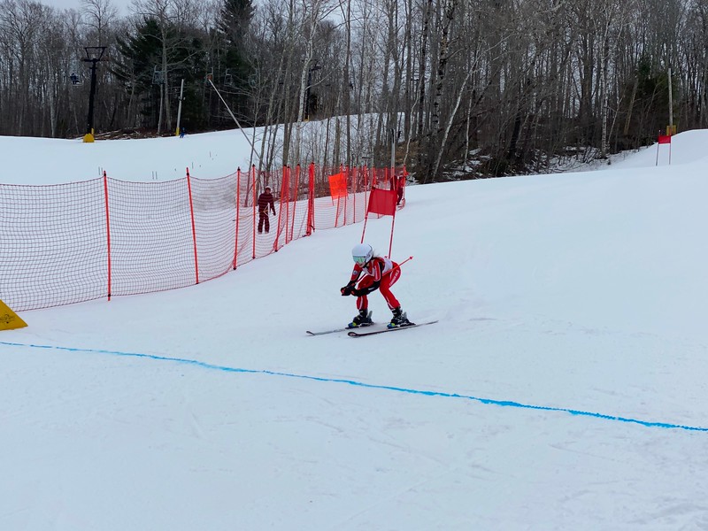 Camden Hills alpine skier Abigail Williams. (Courtesy Mike Smith)