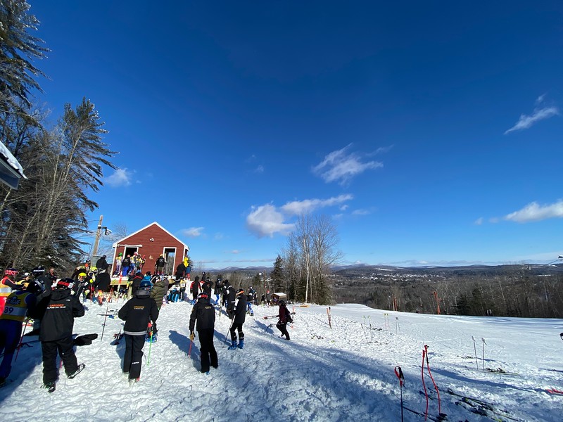The scene of the KVAC alpine championship Feb. 8. (Courtesy Mike Smith)
