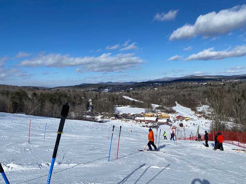 The scene of the KVAC alpine championship Feb. 8. (Courtesy Mike Smith)