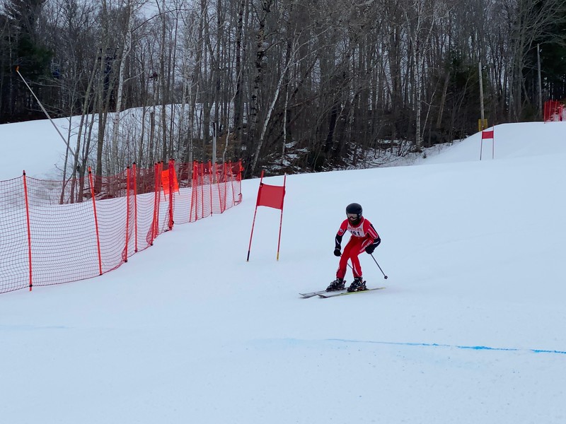 Camden Hills alpine skier Oliver Kydd. (Courtesy Mike Smith)