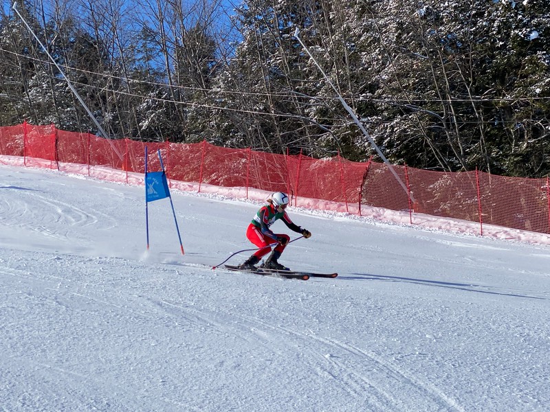 Camden Hills alpine skier Emerson Brott. (Courtesy Mike Smith)