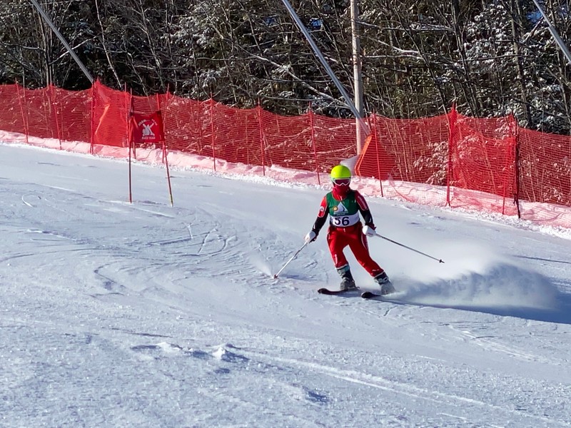 Camden Hills alpine skier Hailey Jones. (Courtesy Mike Smith)