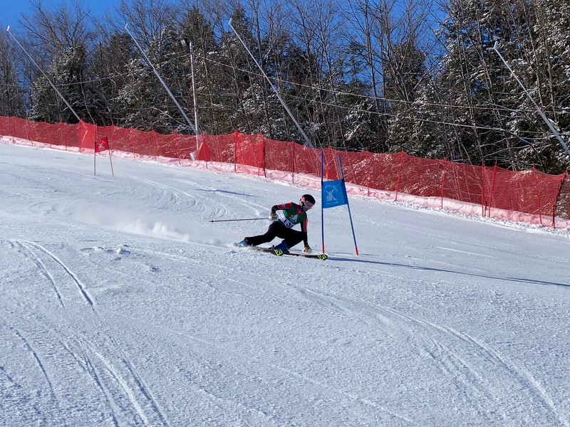Islesboro alpine skier Jett Lindelof. (Courtesy Mike Smith)