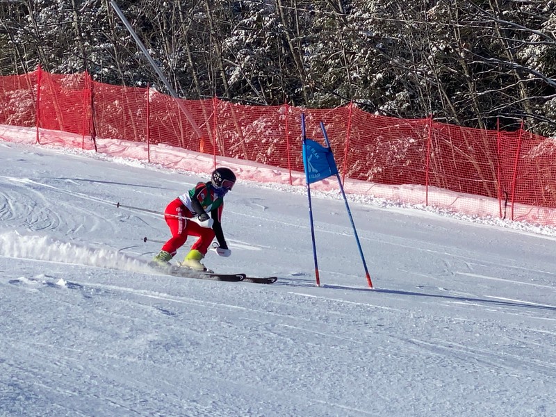 Camden Hills alpine skier Mae Gallace. (Courtesy Mike Smith)