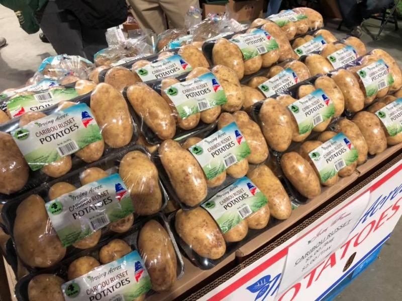 When at the store, buy Maine brands. Photo courtesy Maine Potato Board.