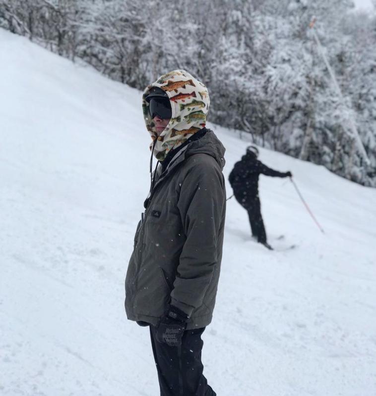 An example of Gnarly Neckies hoodie being worn. (Courtesy photo)