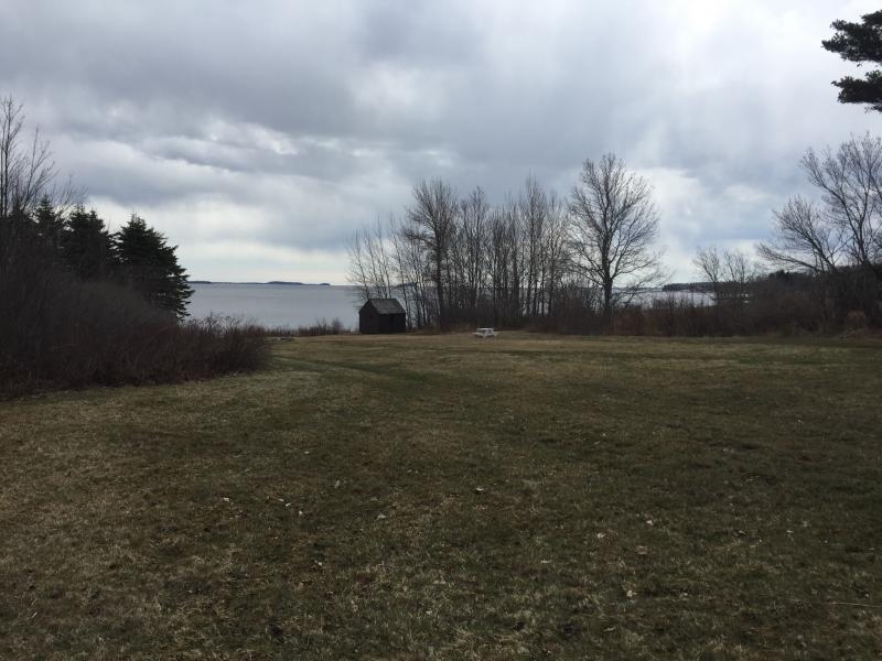 The 3.4 acre parcel that lies between Penobscot Bay and Route 1 will become a park for the public and owned by the Town of Lincolnville, if voters approve at the July town meeting. (Photo courtesy Town of Lincolnville)