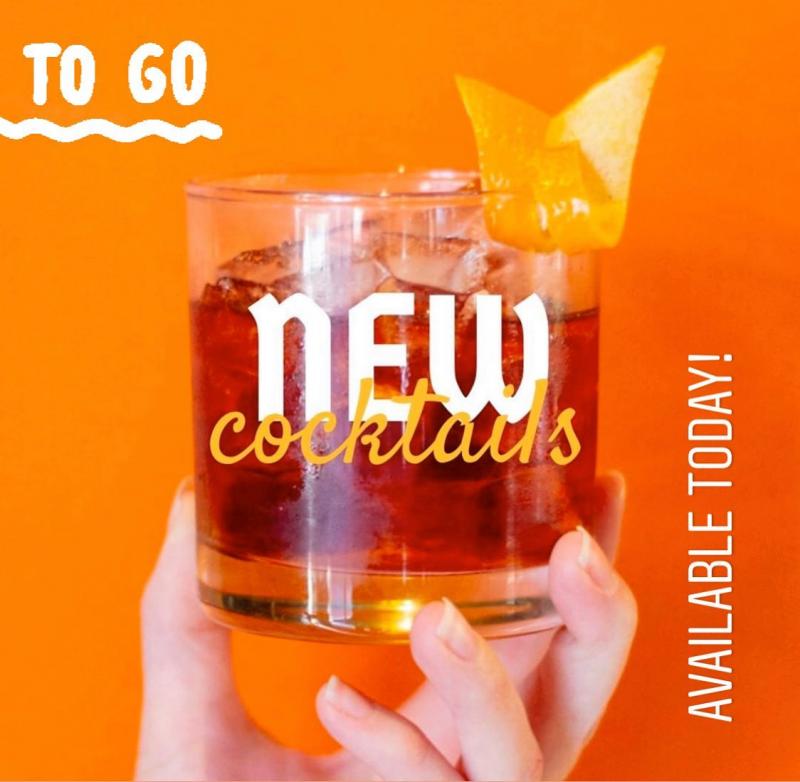 Ada’s Kitchen batches up their iconic cocktails and is now offering them to go. Photo courtesy Ada’s Kitchen.