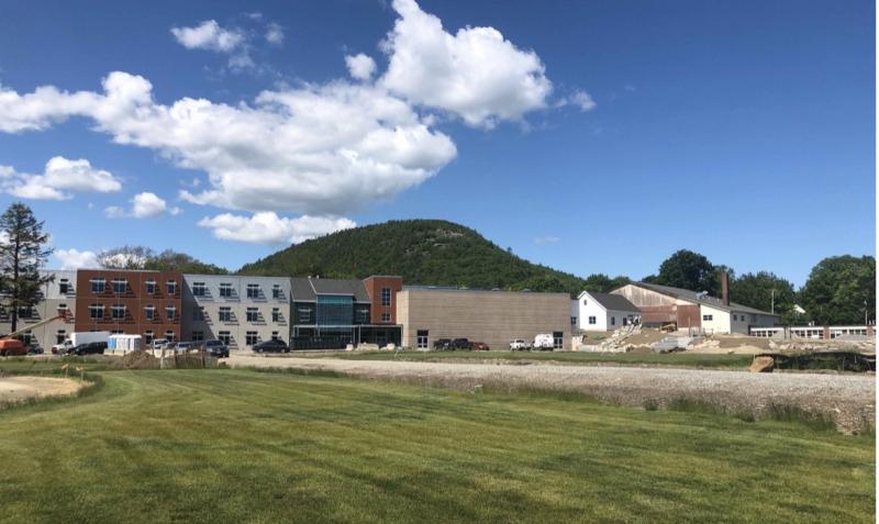 The school, as of June 16. (Photo courtesy Steve Claffie)