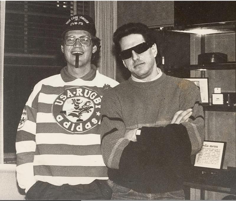 Letterman and Kris Marsala