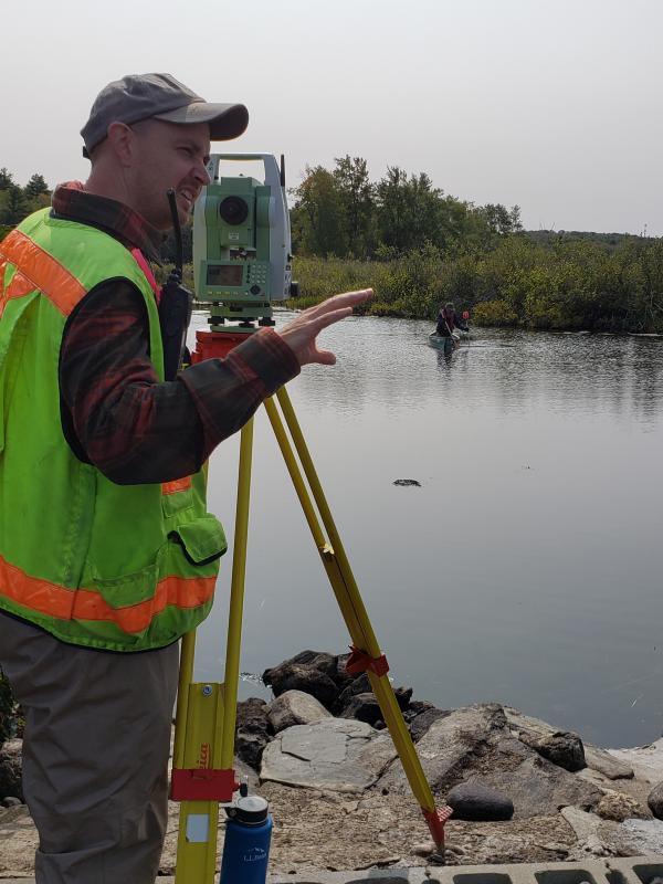 Bill Bennett, U.S. Fish & Wildlife Engineer. (Steve Hirshberg photo)