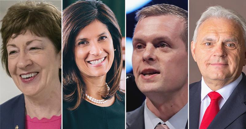 Sen. Susan Collins, a longtime Republican incumbent, and Maine's House Speaker Sara Gideon, a Democrat, are waging the most expensive federal campaign in Maine's history. Democrat Rep. Jared Golden and Republican Dale Crafts are competing to represent Maine's 2nd Congressional District at a much lower price tag. Candidates, committees and outside groups have garnered upwards of $196 million to persuade Maine citizens how to vote on these two federal races.