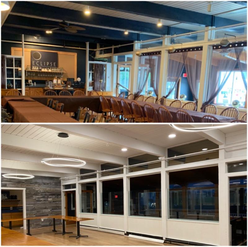 Before and After renovations. Photos by Lexi Zable.