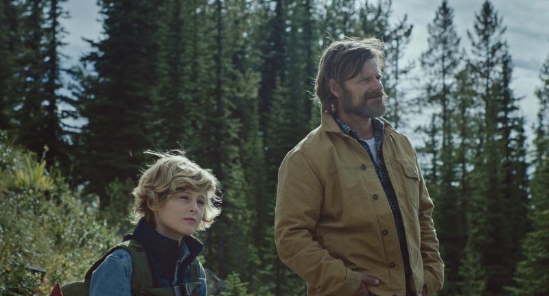 Steve Zahn and Sasha Knight in COWBOYS. (Photo courtesy Samuel Goldwyn Films)