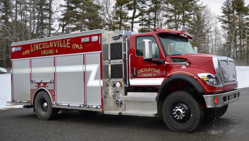 The brand new E-1is a combined utility and attack truck built on a 2020 International chassis.