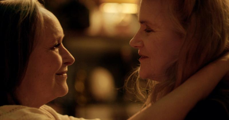 Martine Chevallier and Barbara Sukowa in TWO OF US. (Photo courtesy of Magnolia Pictures)