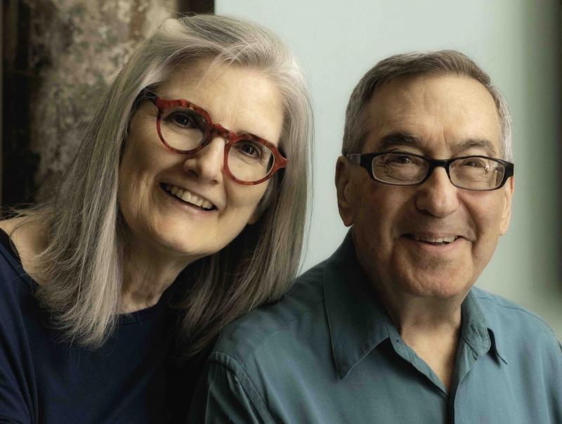 THE PEOPLE VS. AGENT ORANGE directors Kate Taverna and Alan Adelson. (Photo by R. Gabriner)