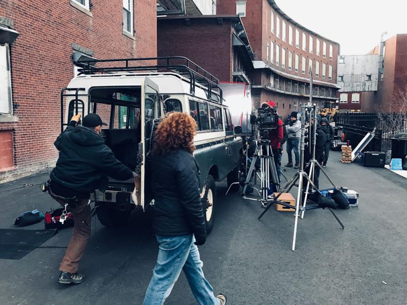 Holly Star crew filming. Photo courtesy Erik Van Wyck