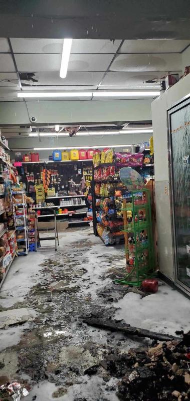 More damage. Photo courtesy Deb Newcomb