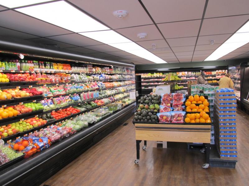 New larger, produce section. Photo by Kay Stephens
