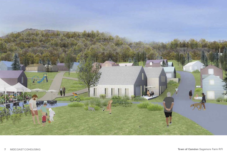 The Midcoast Cohousing calls for a variety of building types.