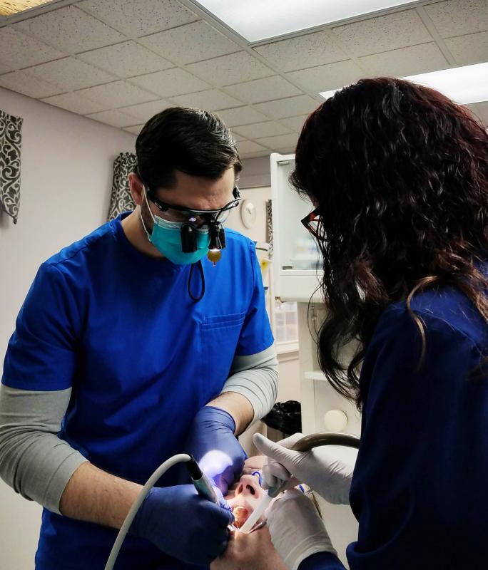 Dr. Spencer Ross, Thomaston Family Dentistry. (Photo courtesy Knox Clinic)