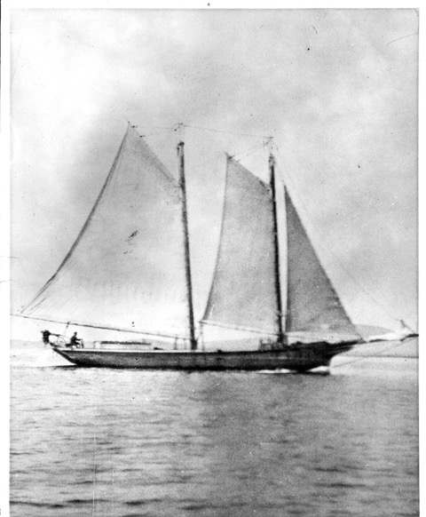The Lewis R. French, circa 1900 (Photo courtesy Schooner Lewis R. French)