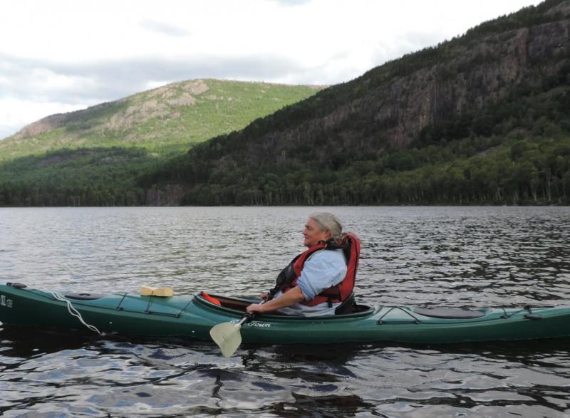 The late Janet Winslow intended for her land in Waldoboro to become a public Preserve – on March 31 that became a reality. (Photo courtesy Midcoast Conservancy)