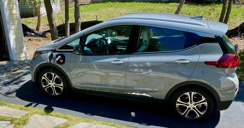 Batteries included: A full charge on household current can take days; a Level II charger—$599 plus installation—can do the job overnight. A full “tank” is good for up to about 260 miles.