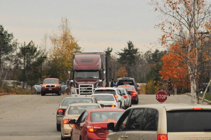 USDA Farmers to Families distribution (Photo courtesy Waldo County Bounty)