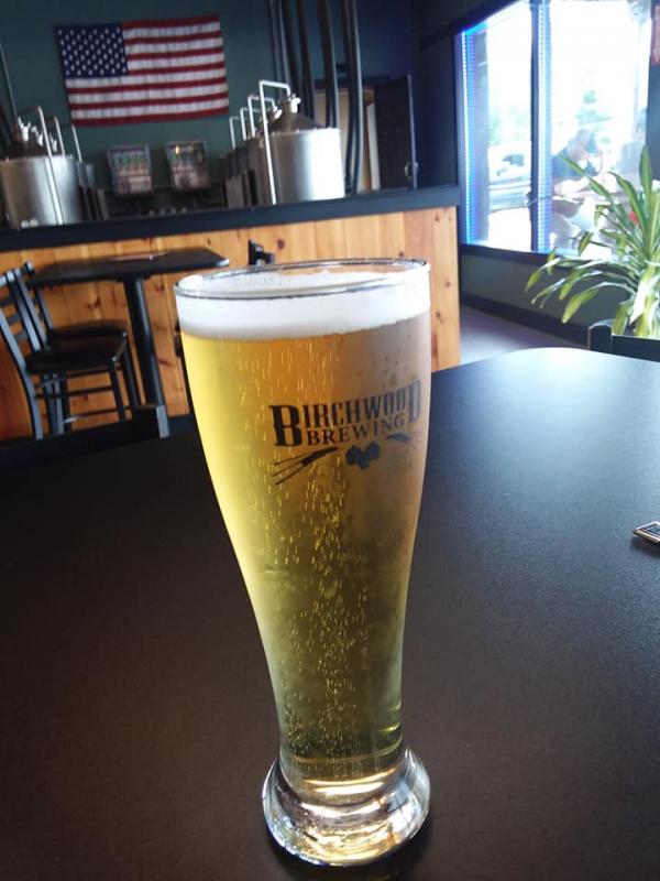 Numero Uno Pale Ale (5.6% ABV) at Birchwood Brewing Co. Photo by Kay Stephens