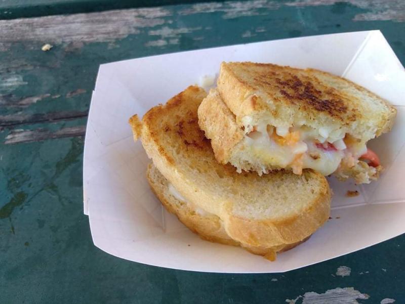Grilled cheese sandwich. Photo courtesy Mac Attack