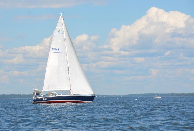 Outside Camden Harbor