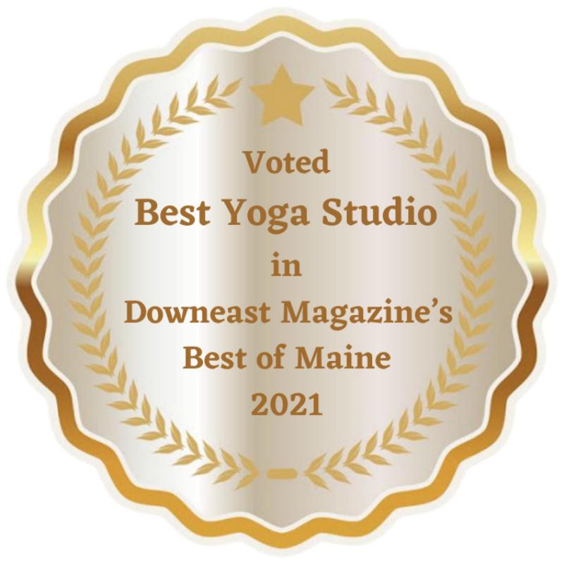 Crow Point Yoga in Boothbay Harbor is Best of Maine in its category, 2021. Courtesy image